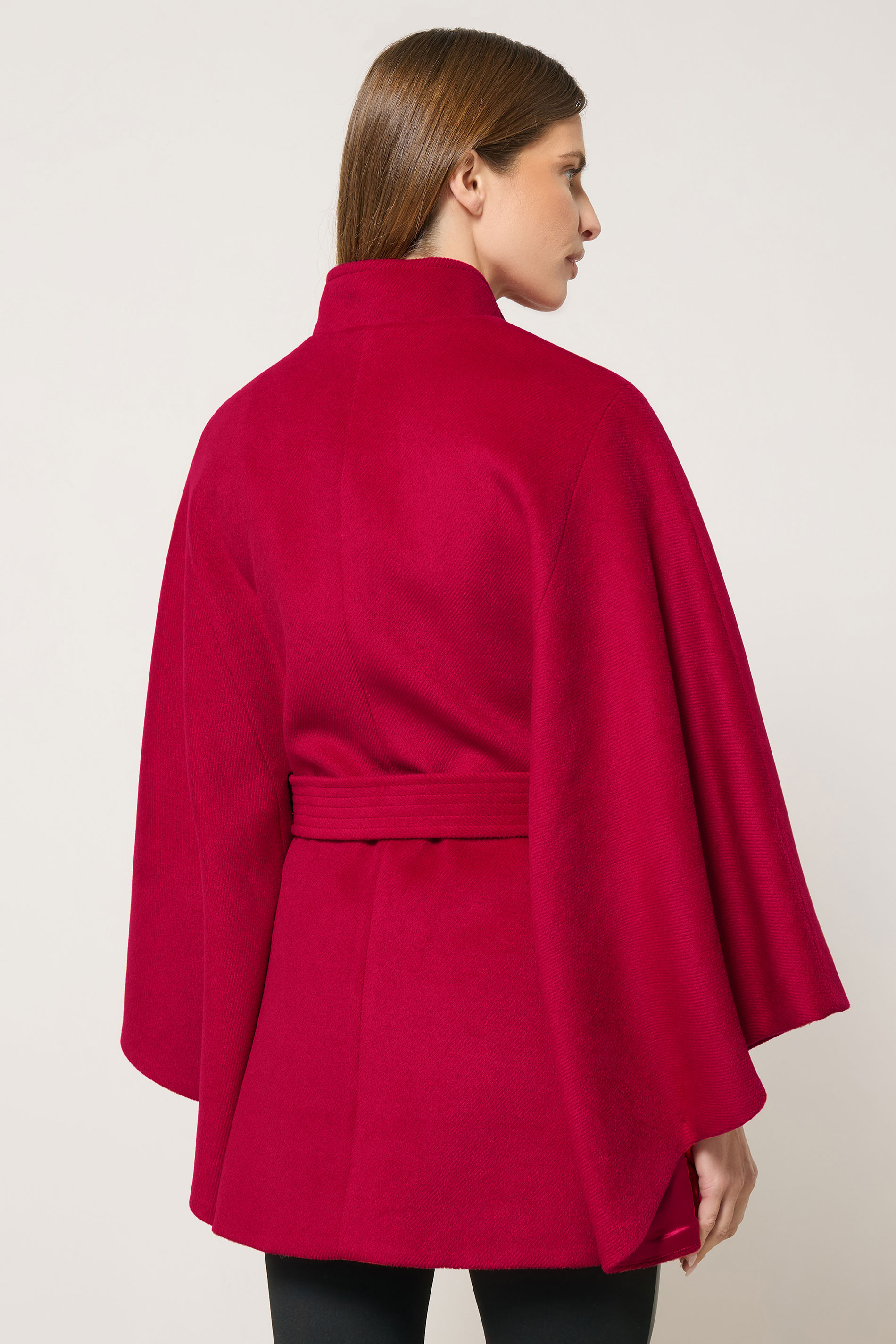 STAR Red  Military Cape Jacket | StarByJM 4