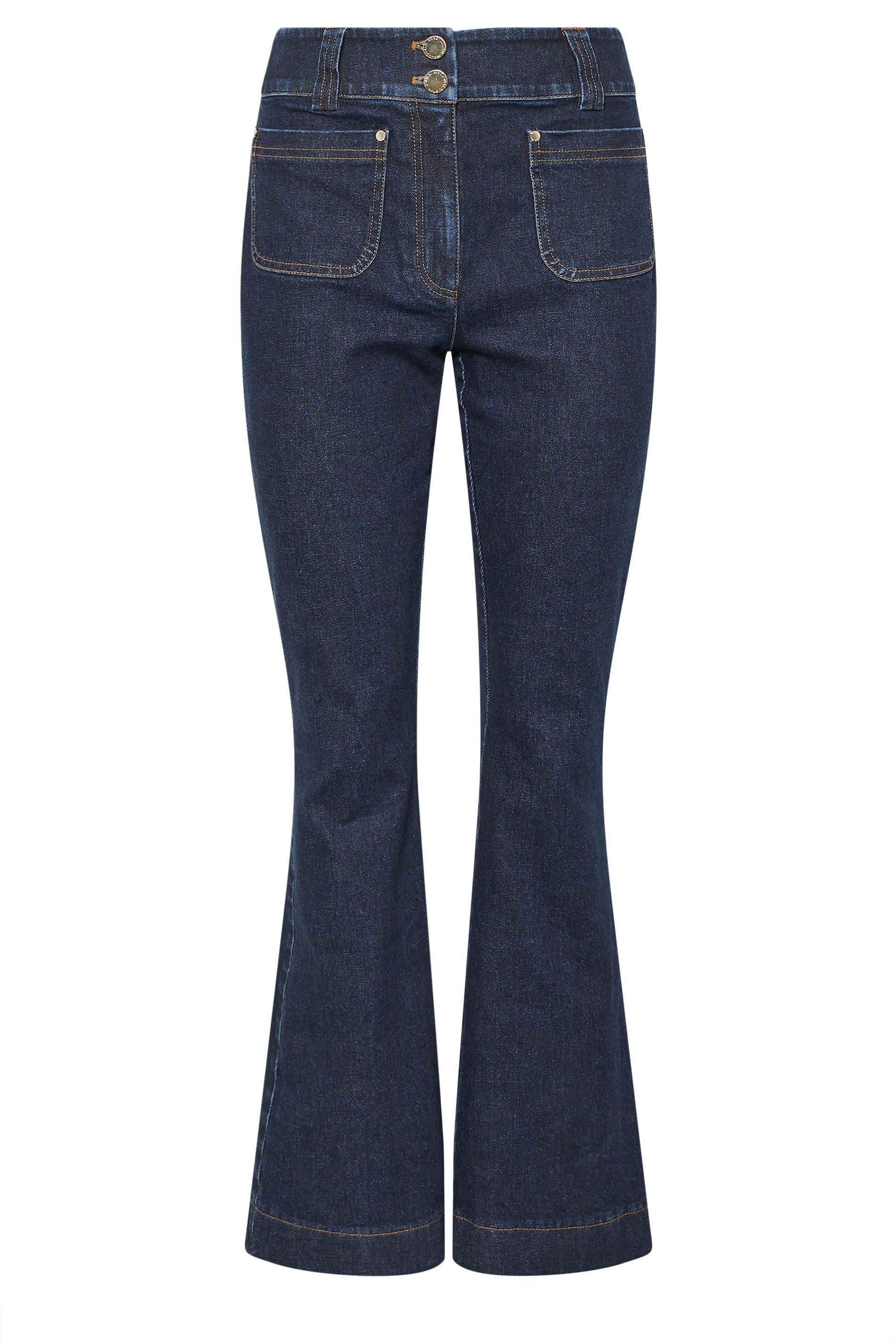 STAR Blue Denim Kick Flare Jeans | StarByJM 8