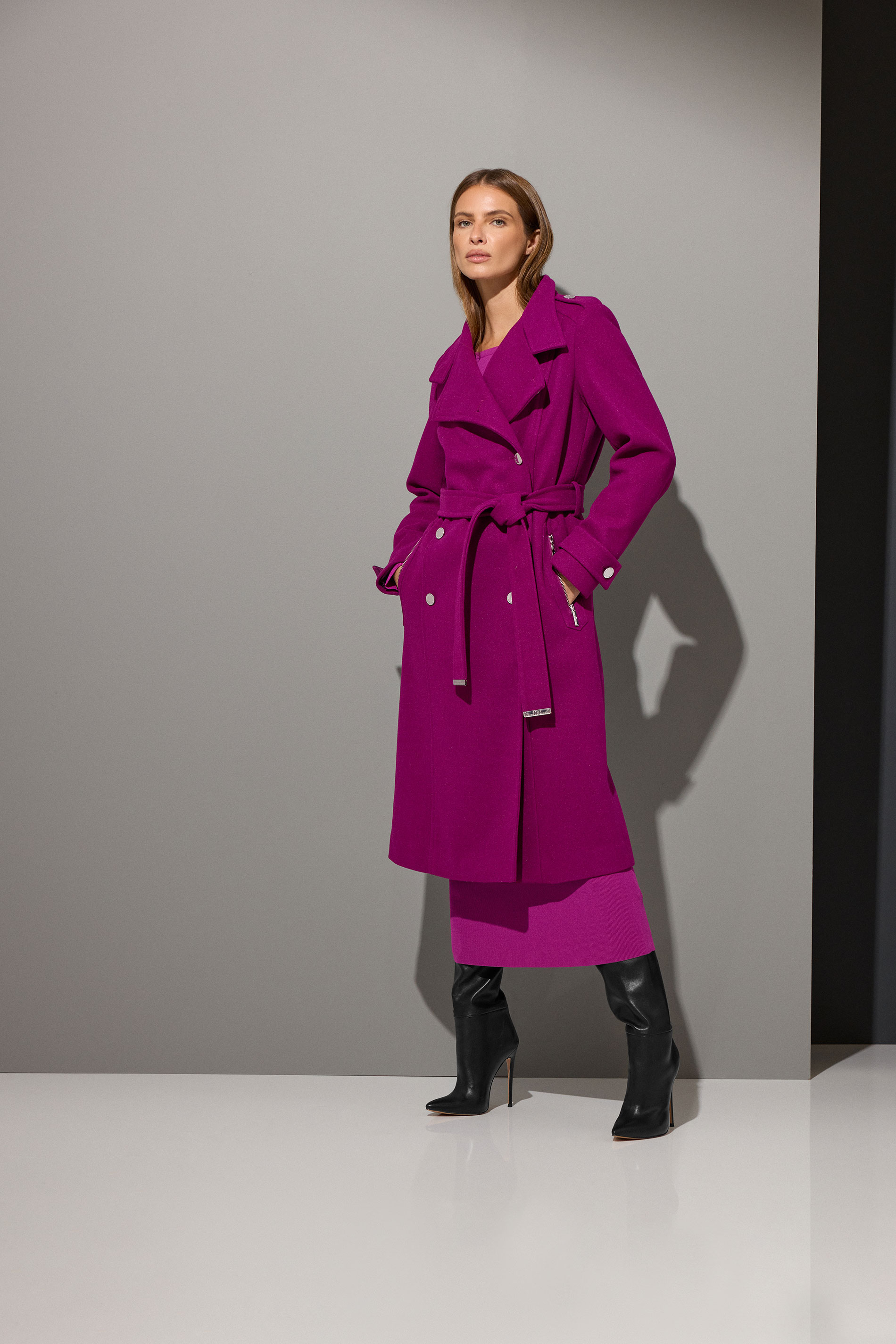 STAR Purple Military Maxi Coat | StarByJM 1
