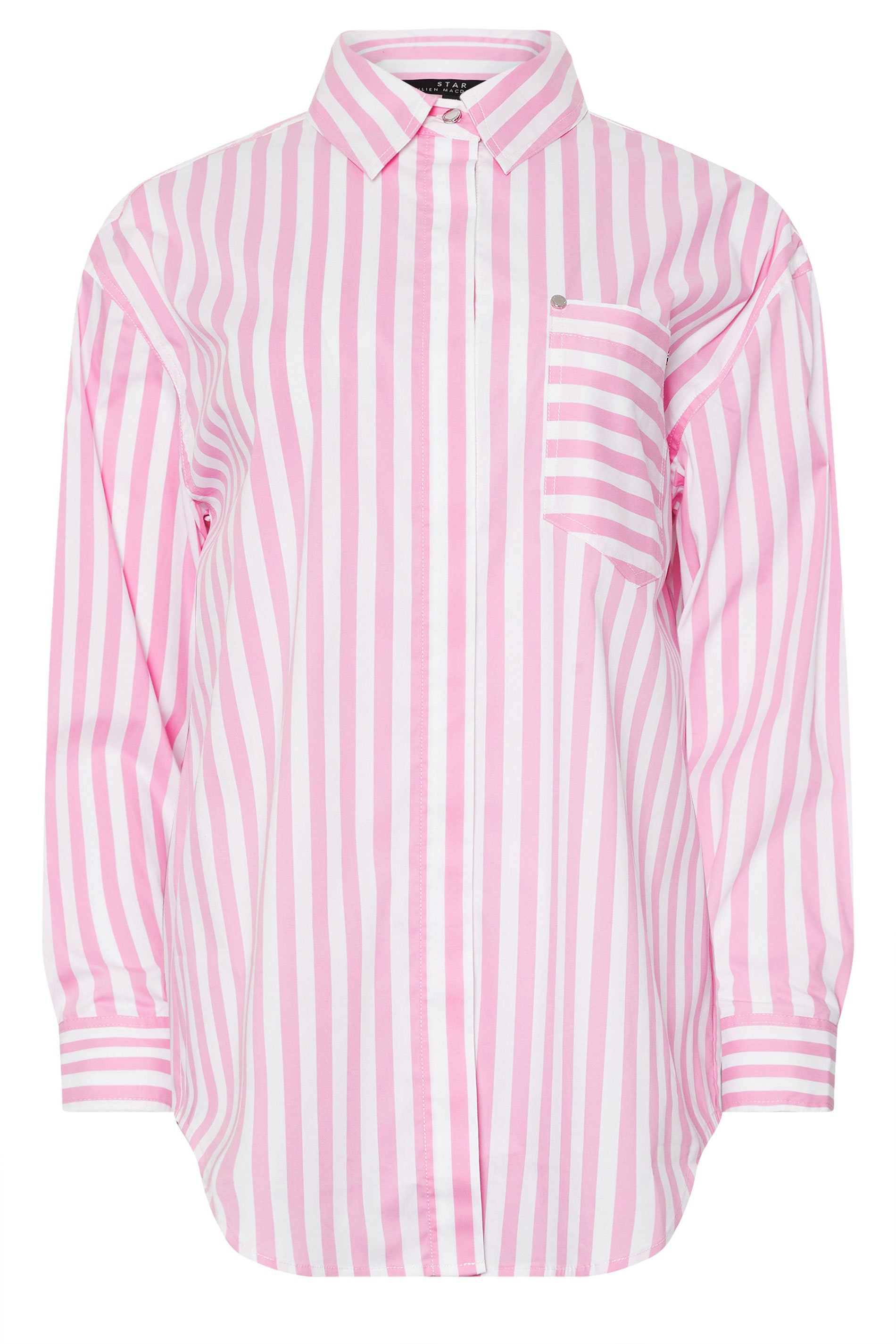 STAR Pink Striped Long Sleeve Shirt | StarByJM 7