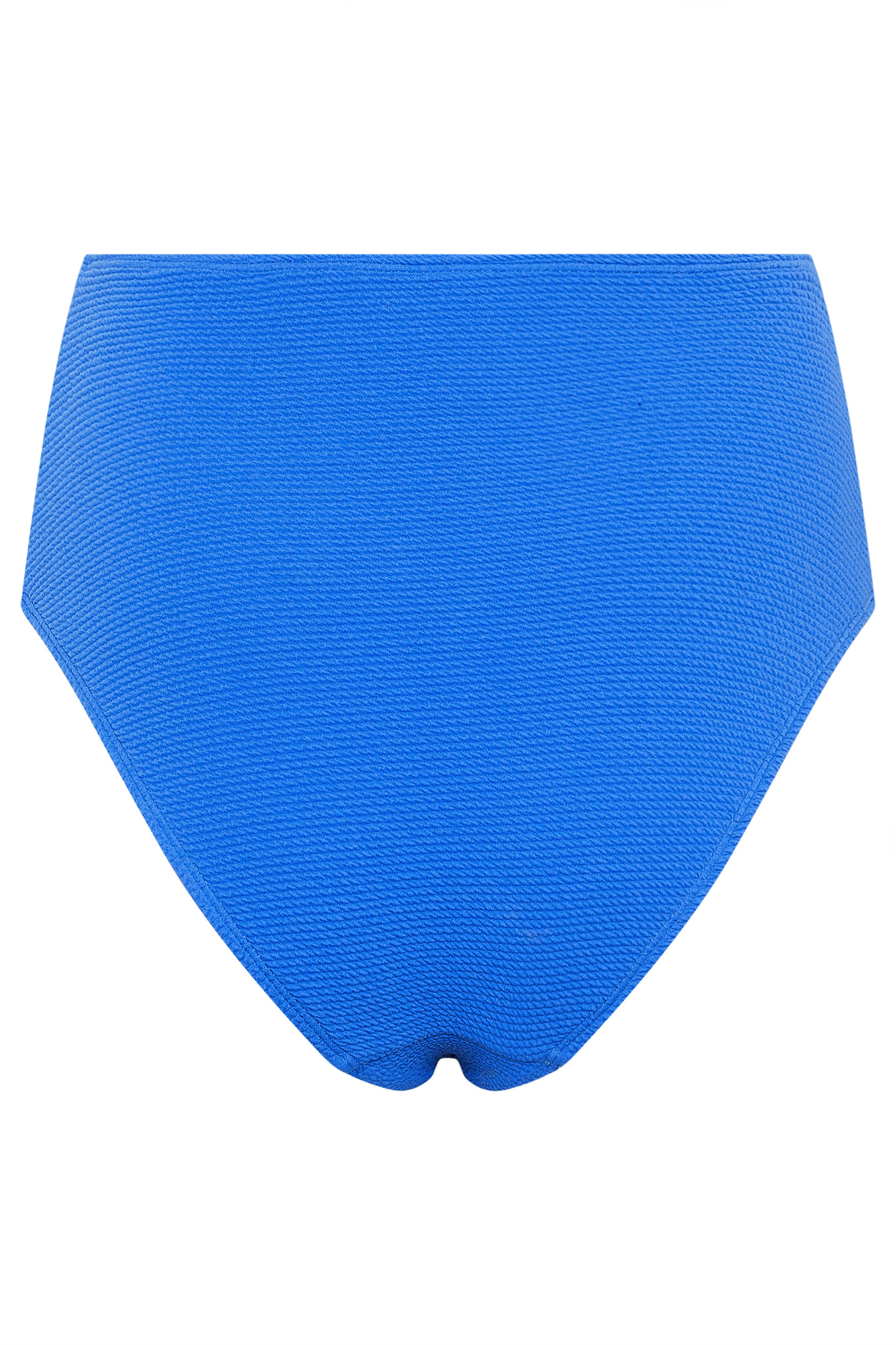 STAR Cobalt Blue Textured High Waisted Bikini Bottoms | StarByJM 7