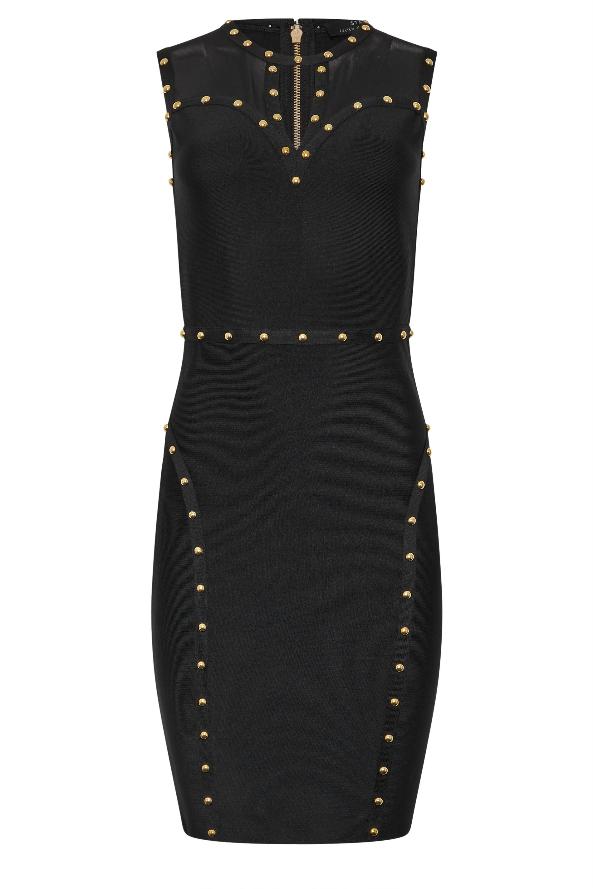 STAR Black Studded Bandage Dress | STAR x JM 7