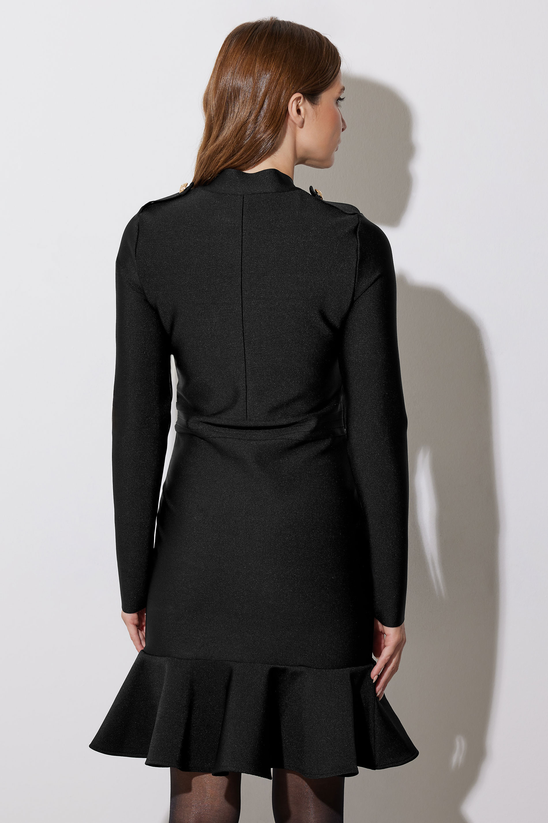 STAR Black Frill Detail Dress | STAR x JM 4