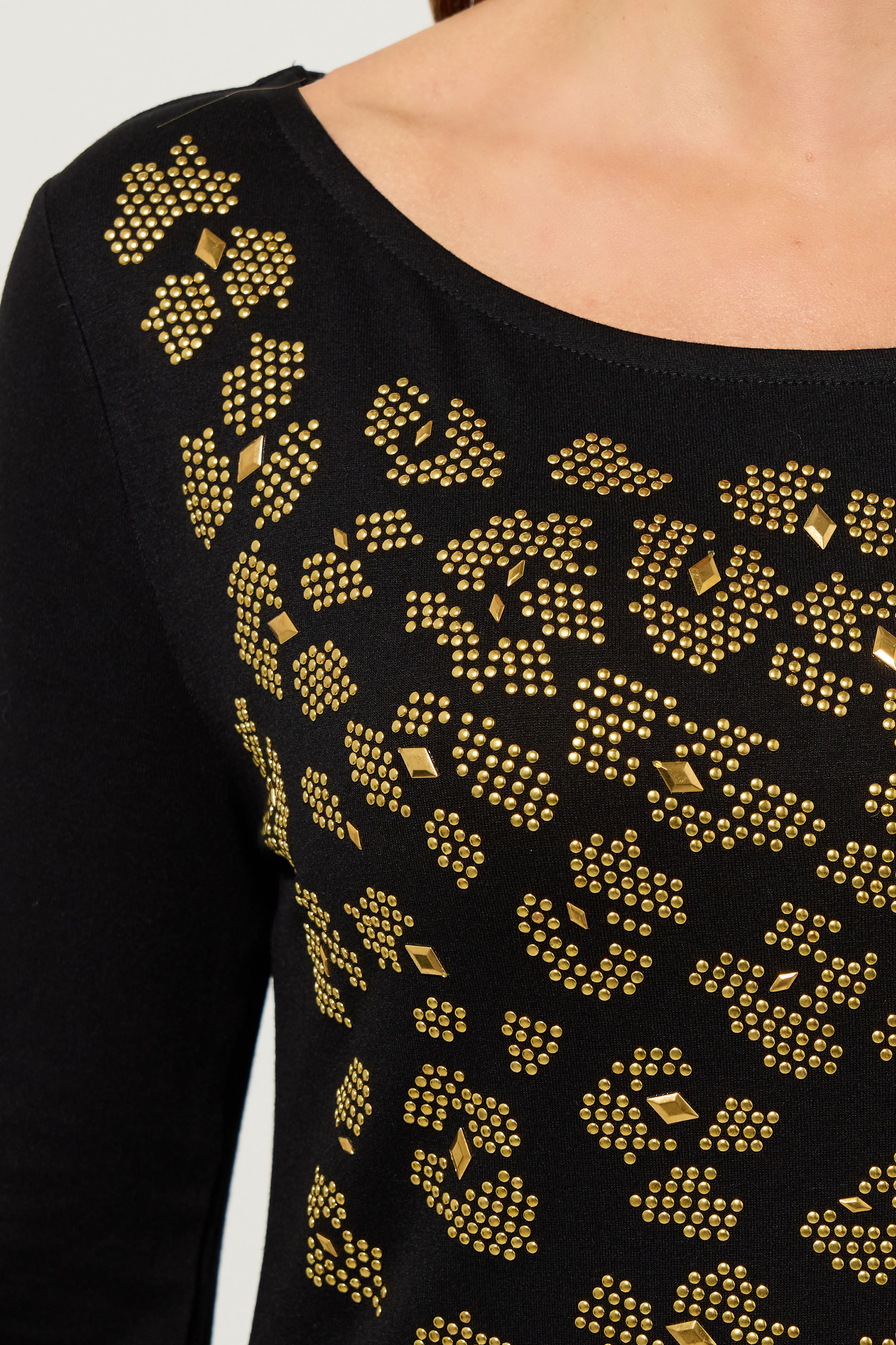 STAR Black Animal Embellished Top | StarByJM 6