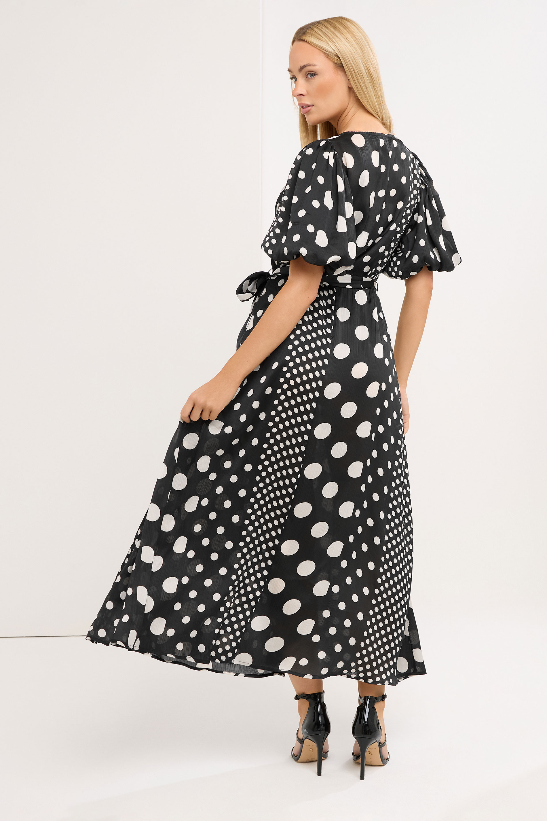 STAR Black Polka Dot Shirt Dress | StarByJM 2