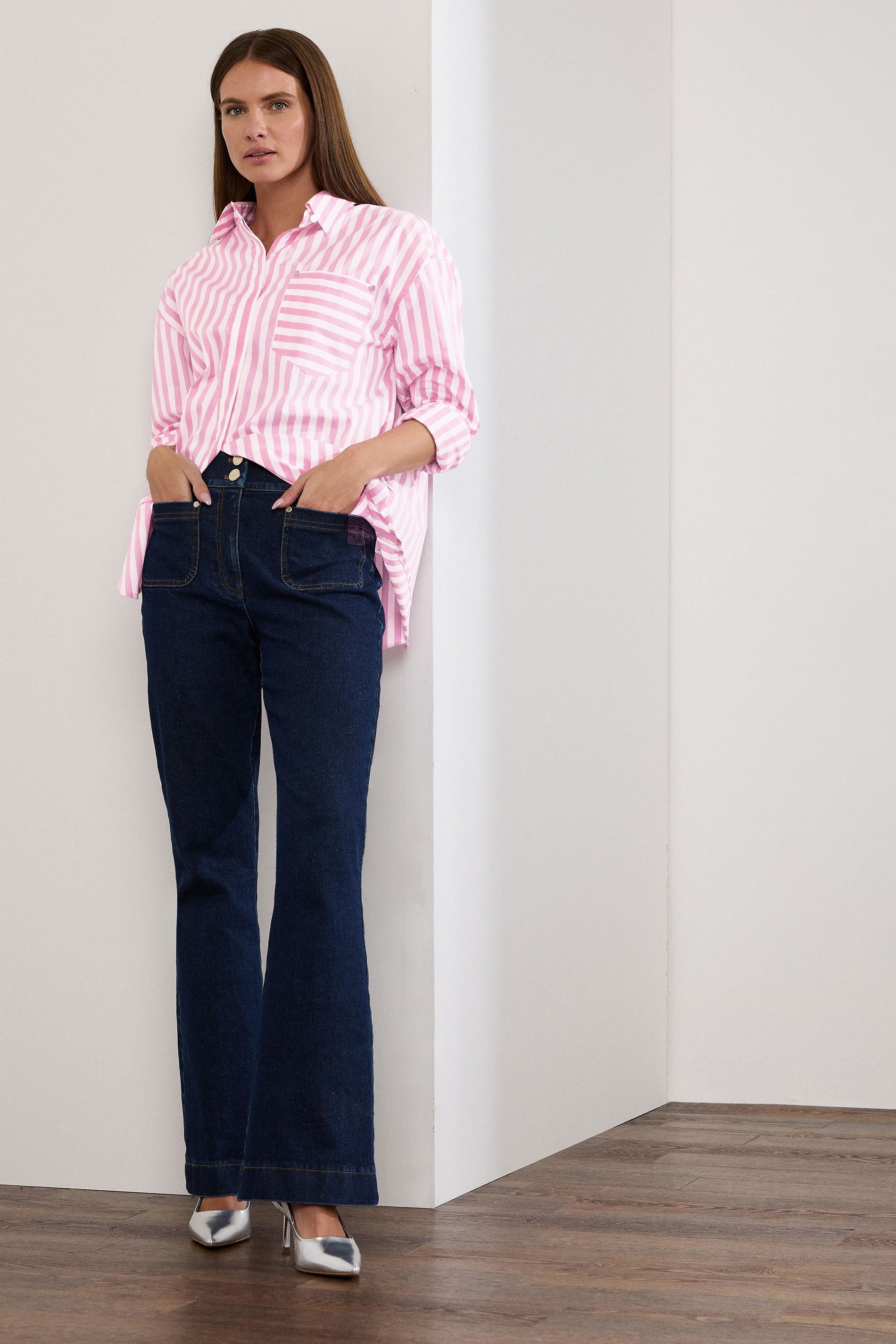 STAR Pink Striped Long Sleeve Shirt | StarByJM 3