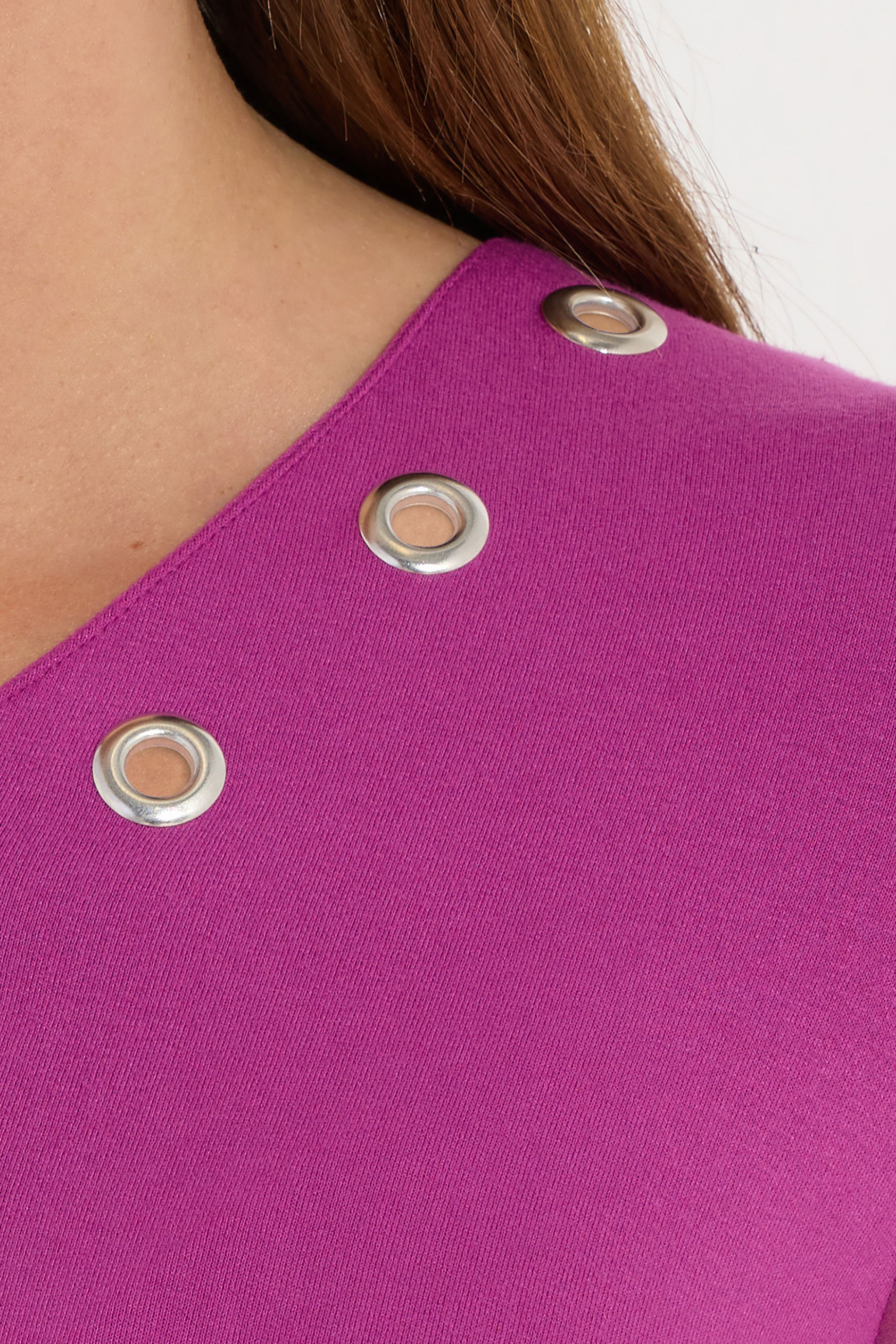 STAR Magenta Pink Eyelet Zip Top | StarByJM 6