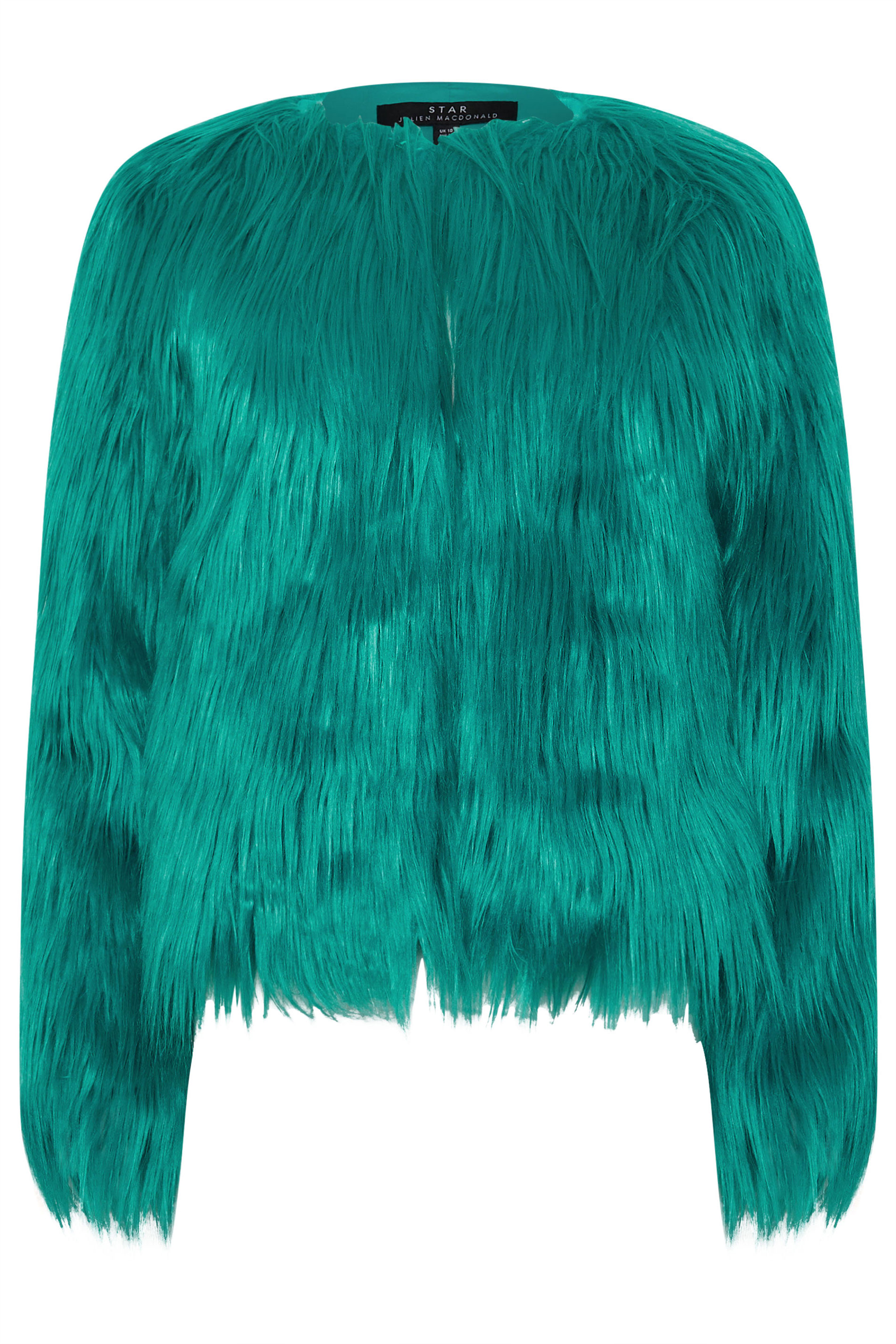 STAR Green Faux Fur Coat | STAR x JM 9
