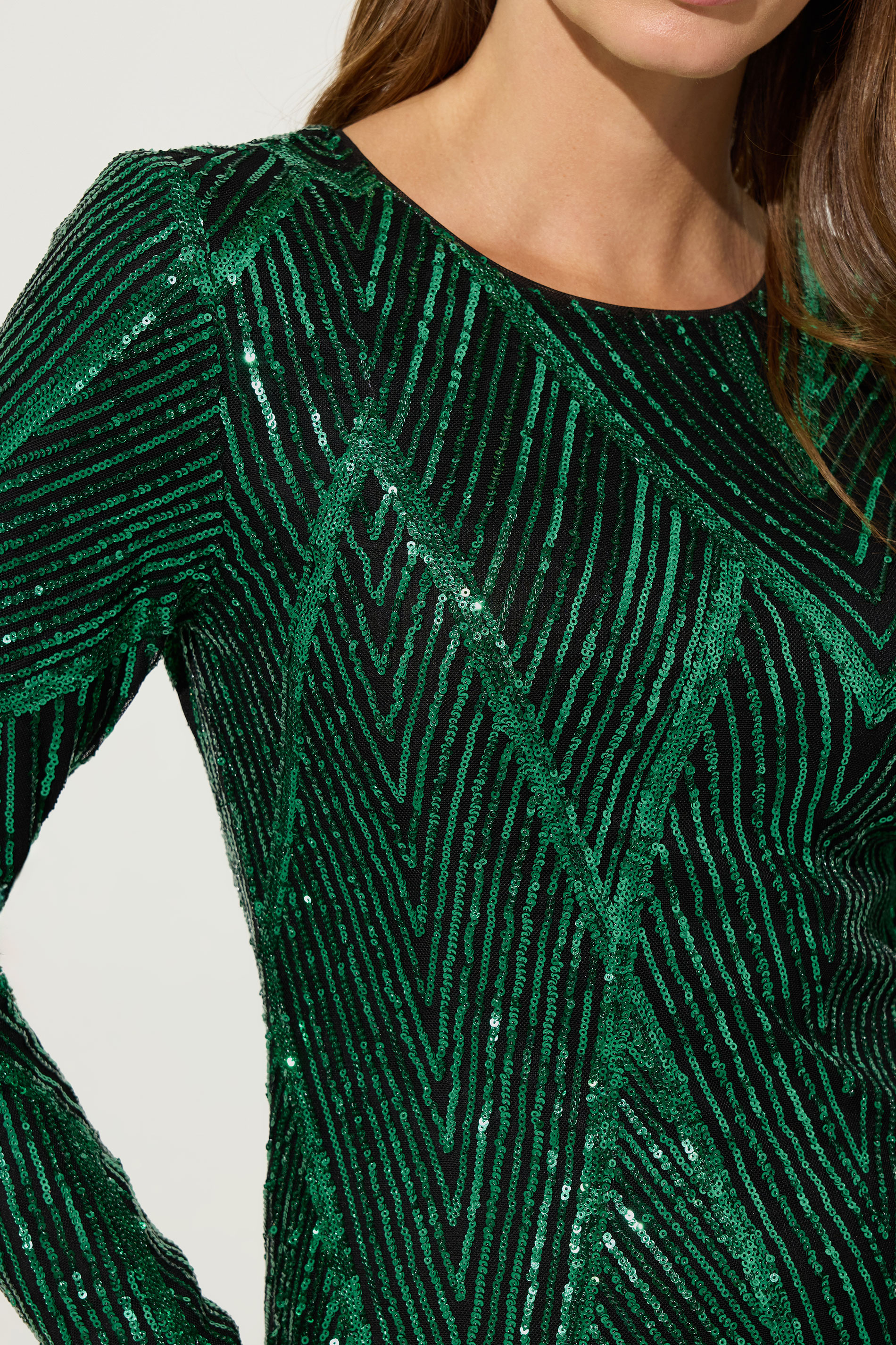 STAR Green Sequin Mini Dress | StarByJM 6