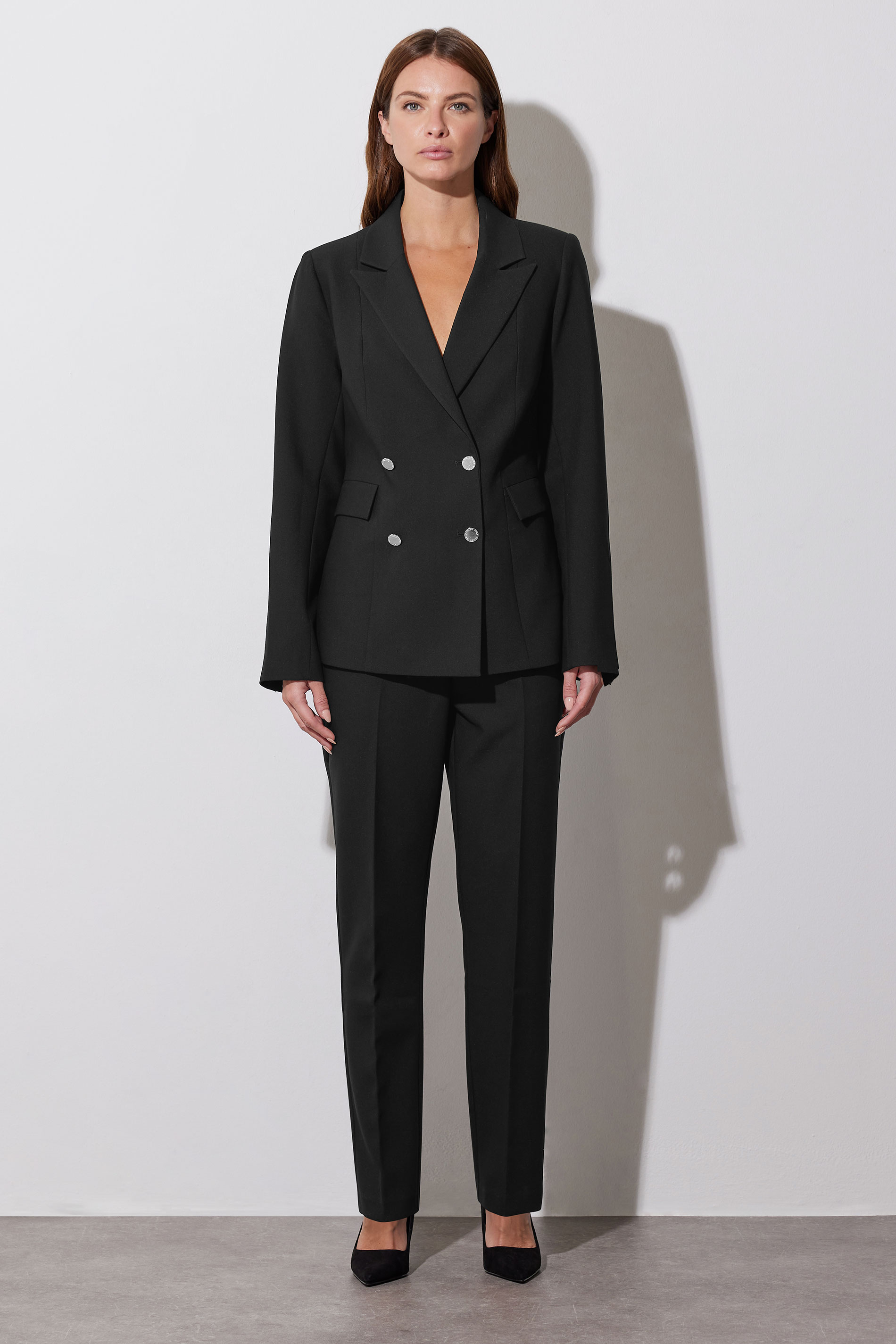 STAR Black Double Breasted Tailored Blazer | StarByJM 6