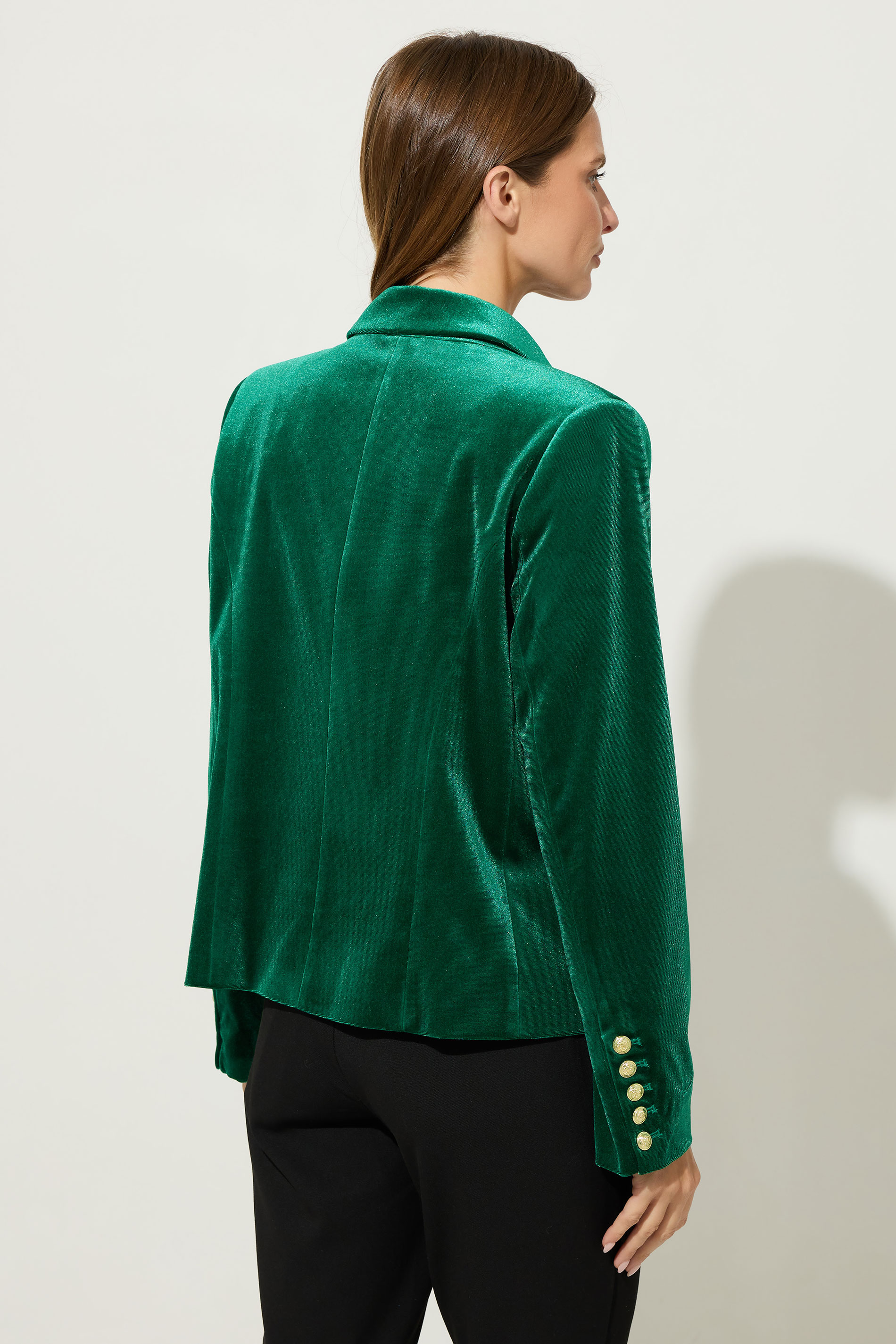 STAR Green Velvet Tailored Blazer | StarByJM 4