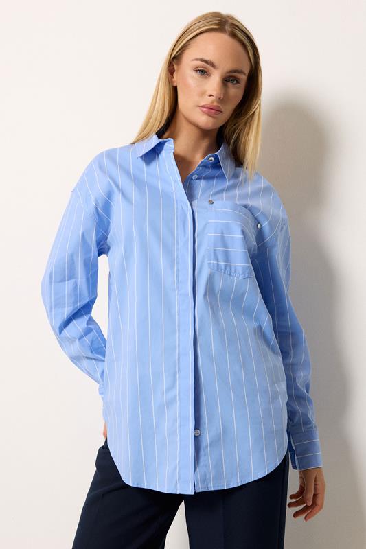 Women's Shirts & Blouses STAR Blue Stripe Shirt