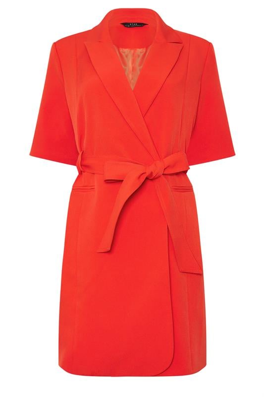 STAR Orange Belted Mini Dress | StarByJM 7