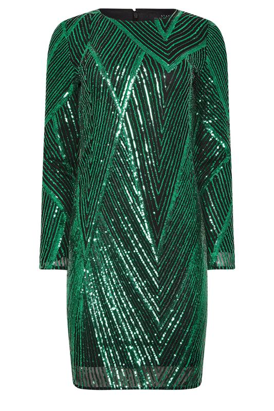 STAR Green Sequin Mini Dress | StarByJM 5