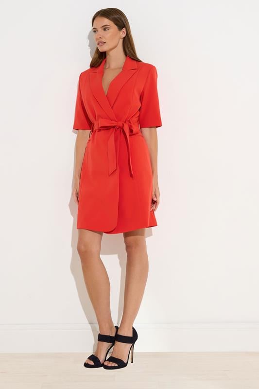 STAR Orange Belted Mini Dress | StarByJM 4