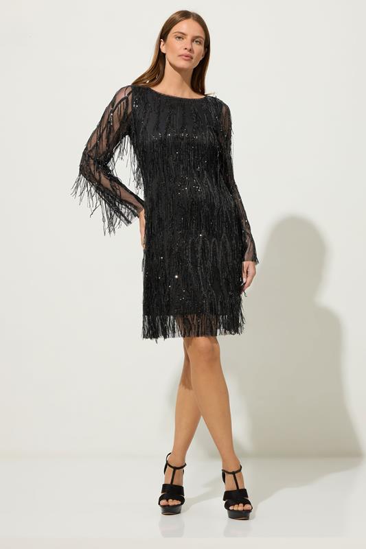STAR Black Sequin Tassel Dress | StarByJM 2