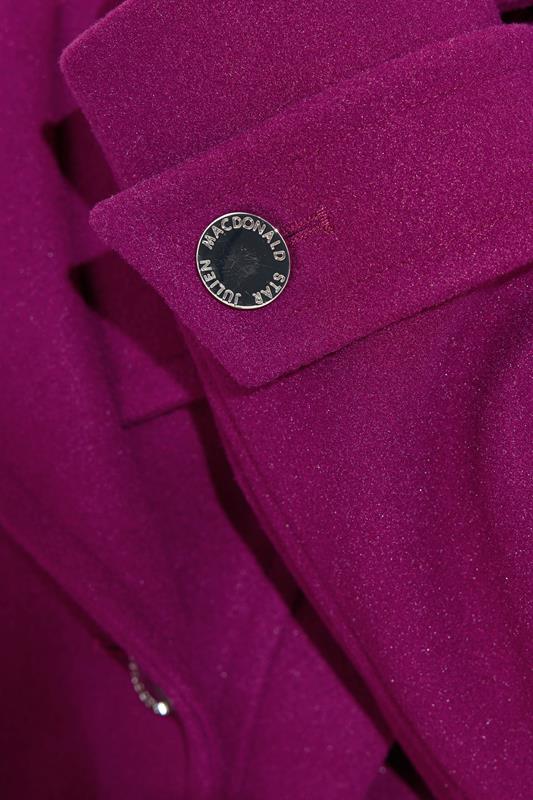 STAR Purple Military Maxi Coat | StarByJM 7