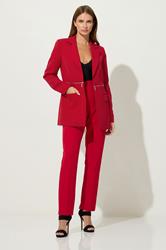 STAR Red Zip Waist 2-In-1 Blazer | StarByJM 3