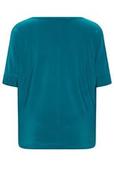 STAR Teal Green Cowl Neck Top | StarByJM 2