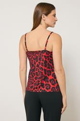 STAR Red Leopard Print Cami Top | StarByJM 5