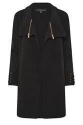 STAR Black Zip Detail Cardigan | StayByJM 5