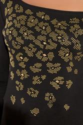 STAR Black Animal Embellished Top | StarByJM 6