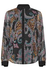 STAR Black Paisley Print Shirt | StarByJM 1