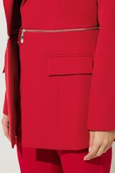 STAR Red Zip Waist 2-In-1 Blazer | StarByJM 6