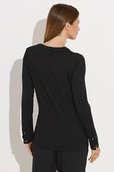 STAR Black Lace Up Eyelet Top | StarByJM 4