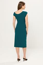 STAR Green Draped Midi Dress | StarByJM 3