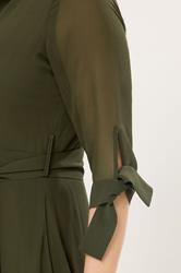 STAR Khaki Green Floral Shirt Dress | StarByJM 4