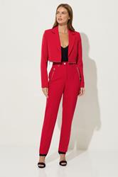 STAR Red Tailored Straight Leg Trousers | StarByJM 2
