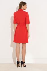 STAR Orange Belted Mini Dress | StarByJM 5