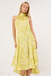 STAR Yellow Floral Midi Dress | StarByJM 3