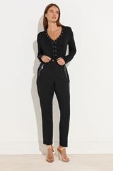 STAR Black Lace Up Eyelet Top | StarByJM 6