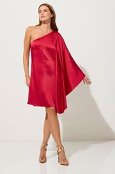 STAR Red Asymmetric Mini Dress | StarByJM 2