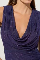 STAR Purple Embellished Mesh Maxi Dress | StarByJM 4