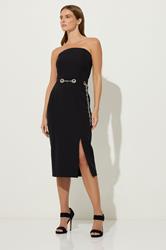 STAR Black Chain Bandeau Midi Dress | StarByJM 1