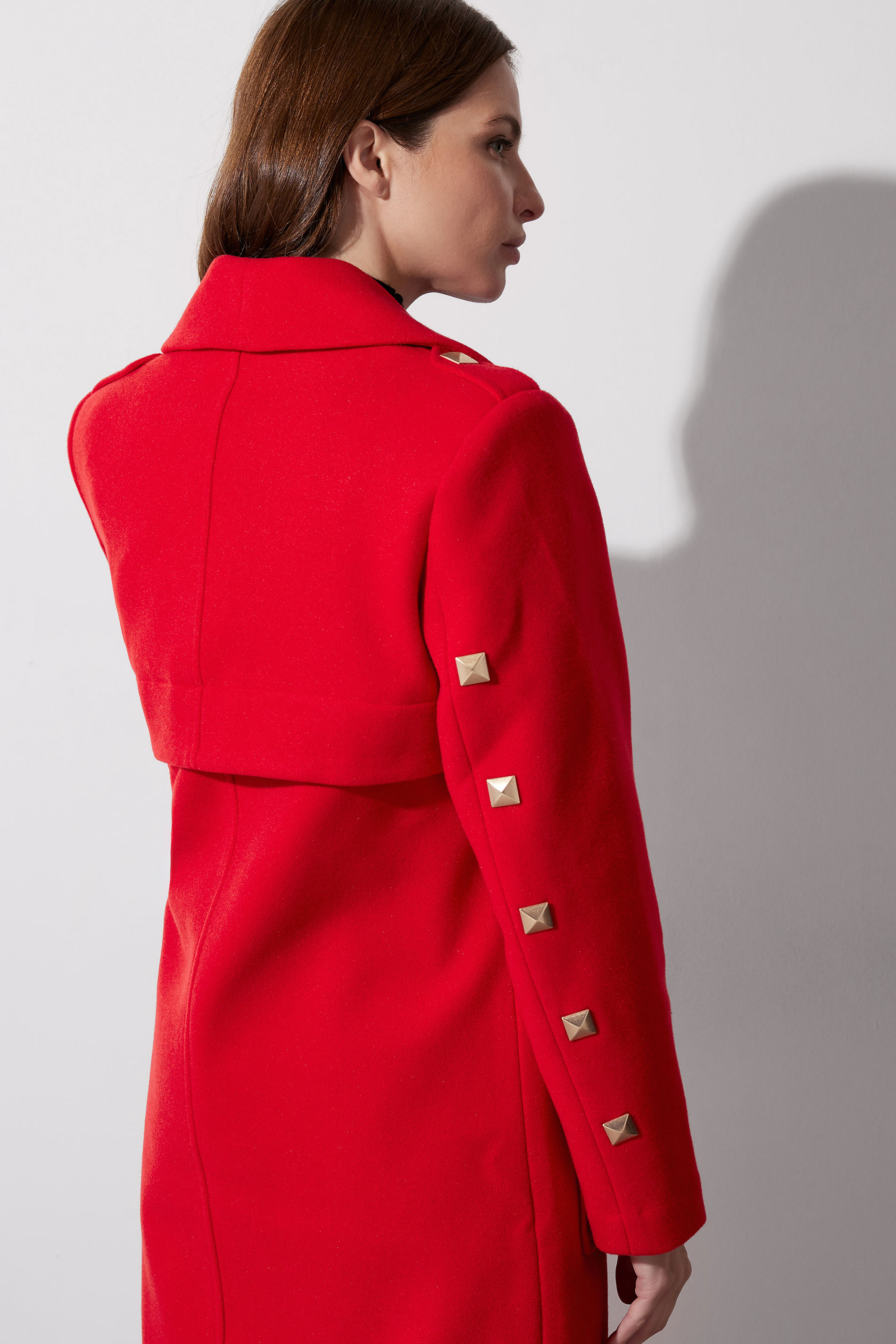 STAR Red Studded Tailored Jacket | STAR x JM 7