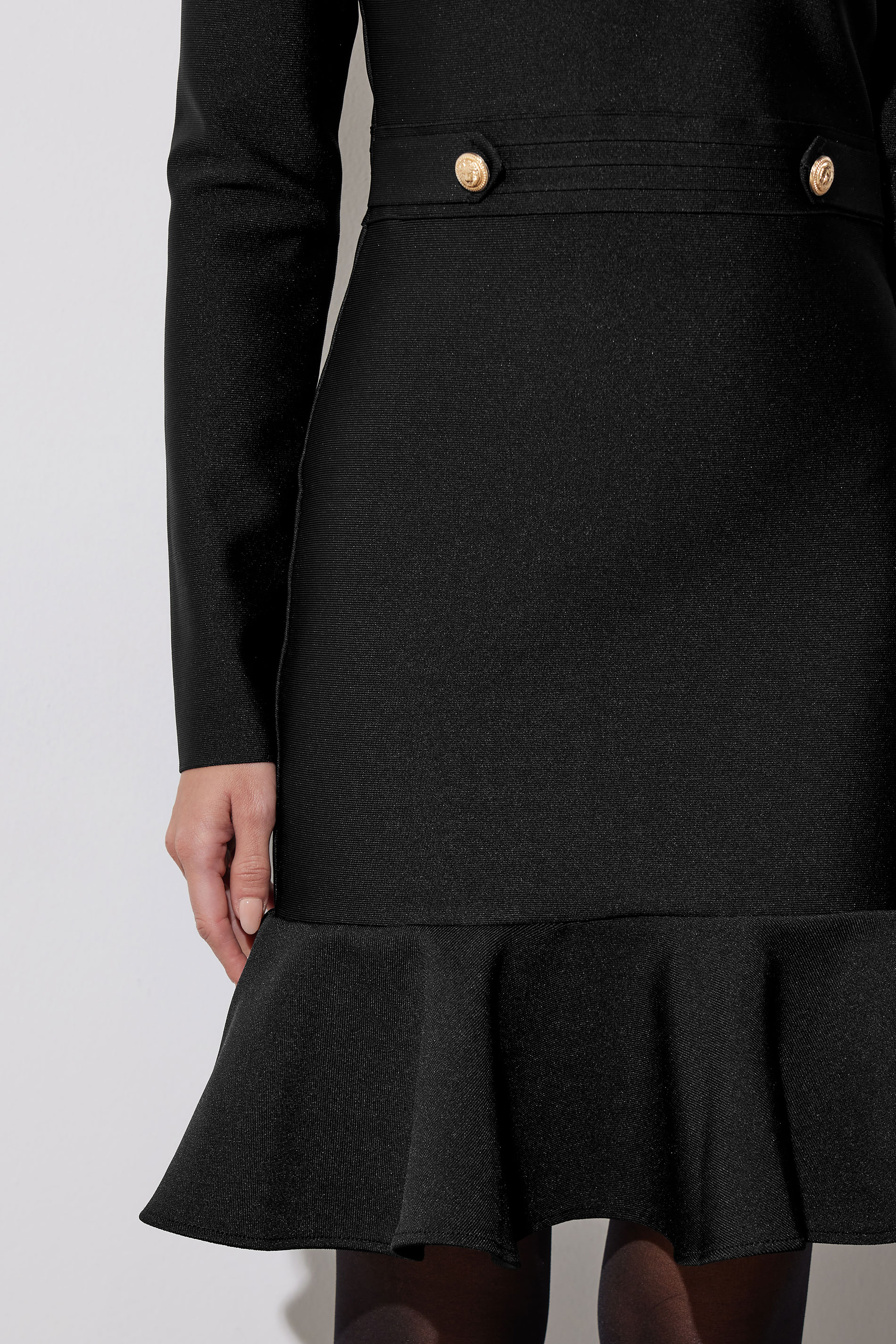 STAR Black Frill Detail Dress | STAR x JM 5