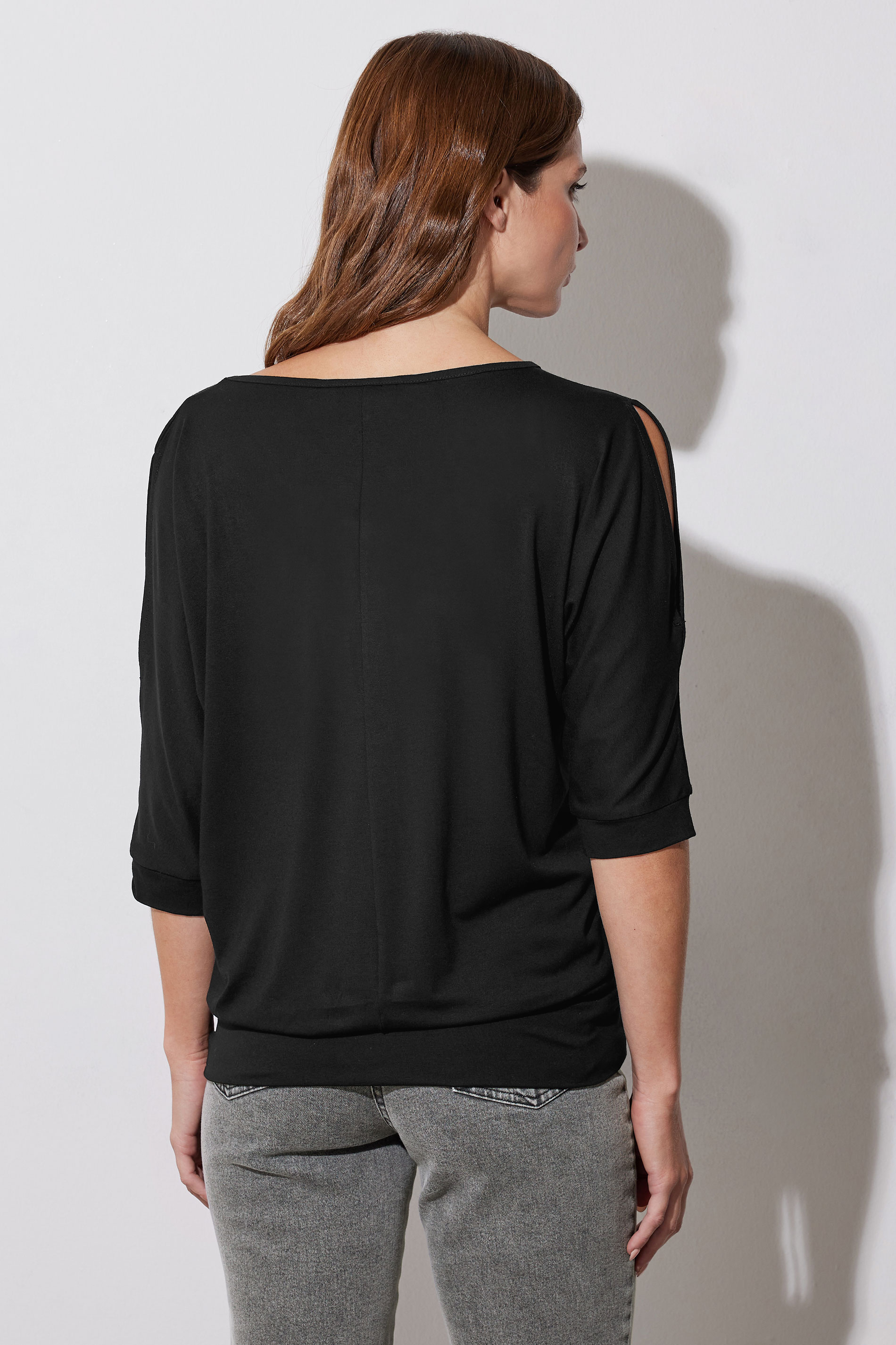 STAR Black Embellished Neckline Top | StarByJM 3