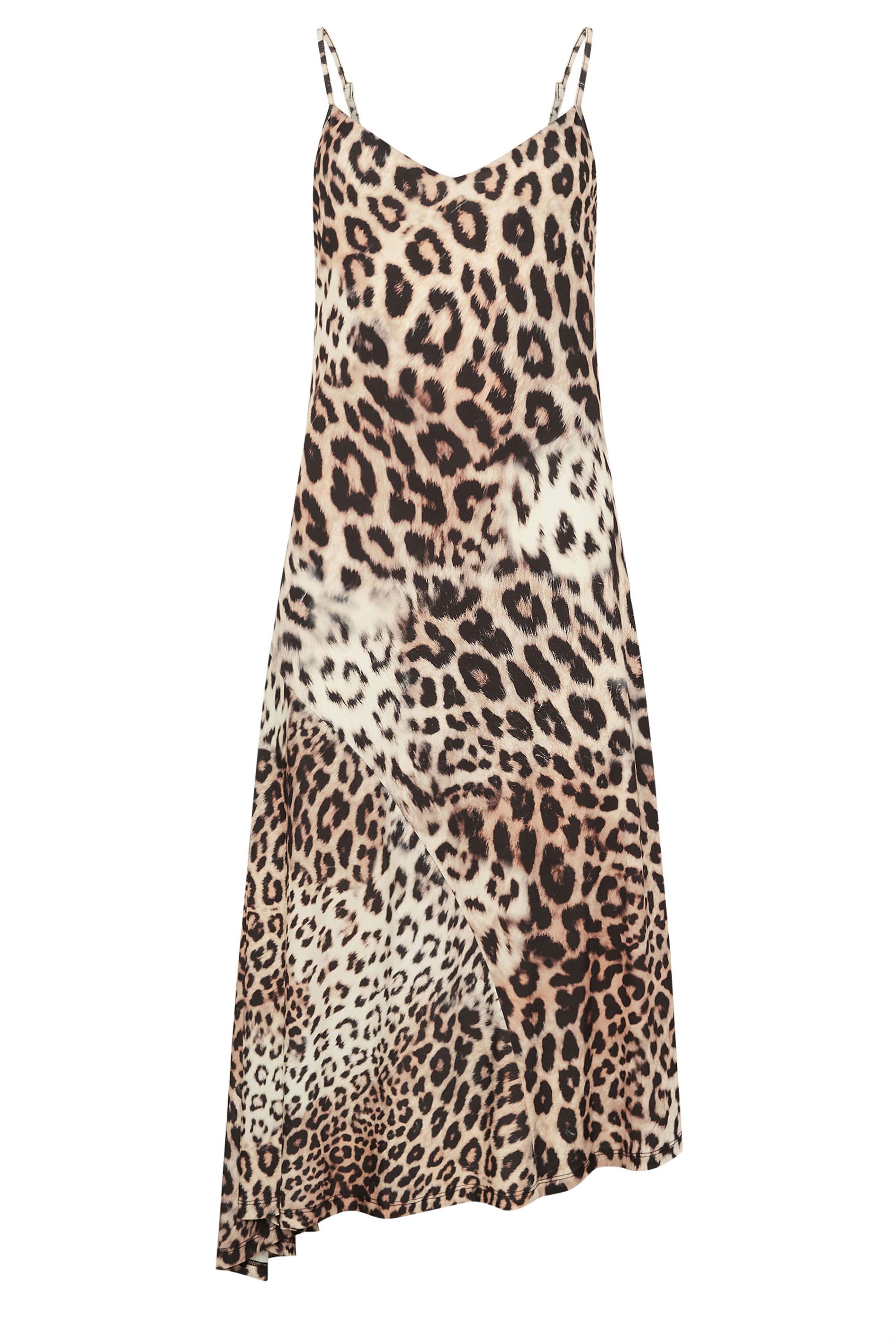 STAR Brown 2-in-1 Leopard Print Midi Dress | StarByJM 10