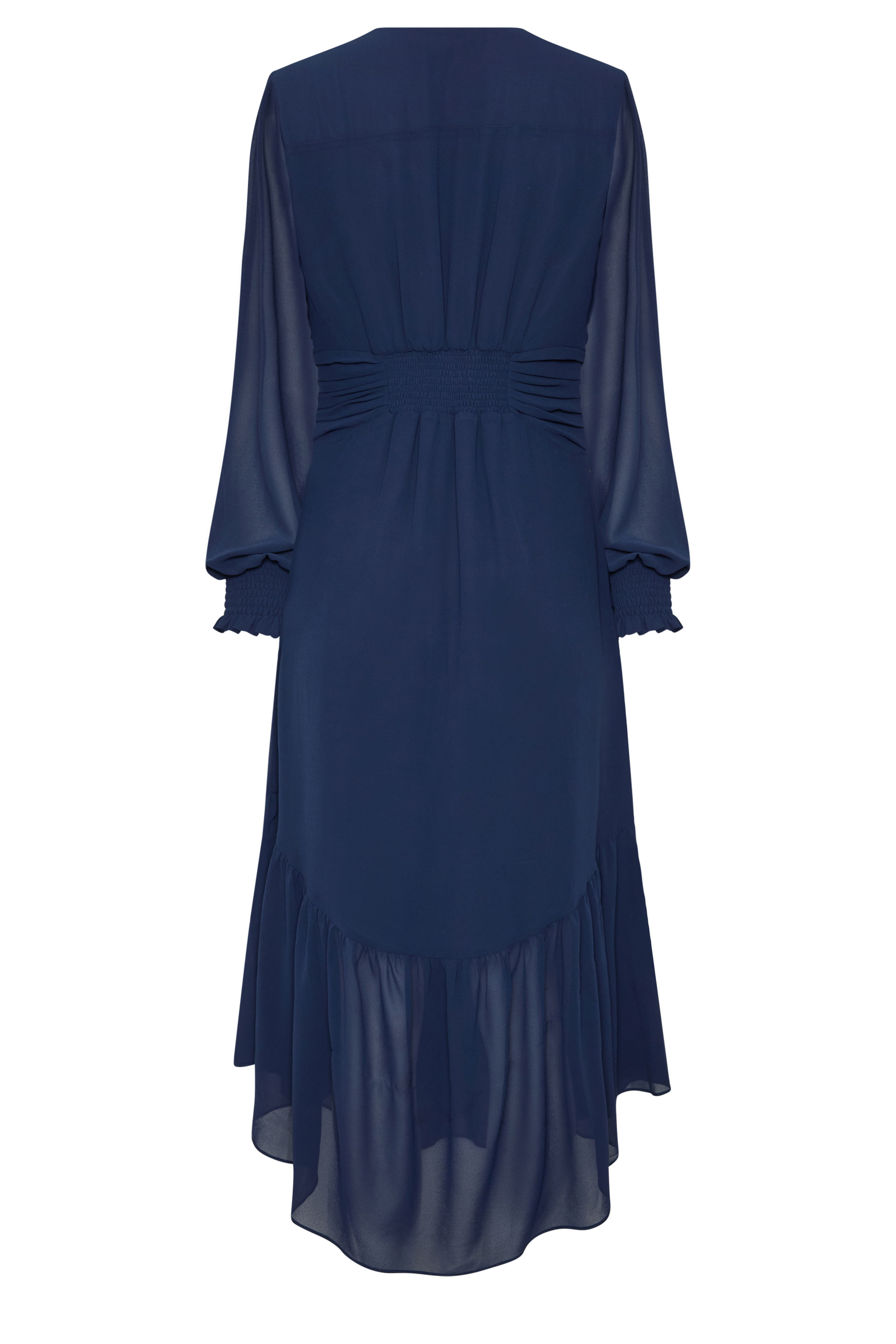 STAR Navy Blue Pleated Maxi Dress | StarBYJM 6