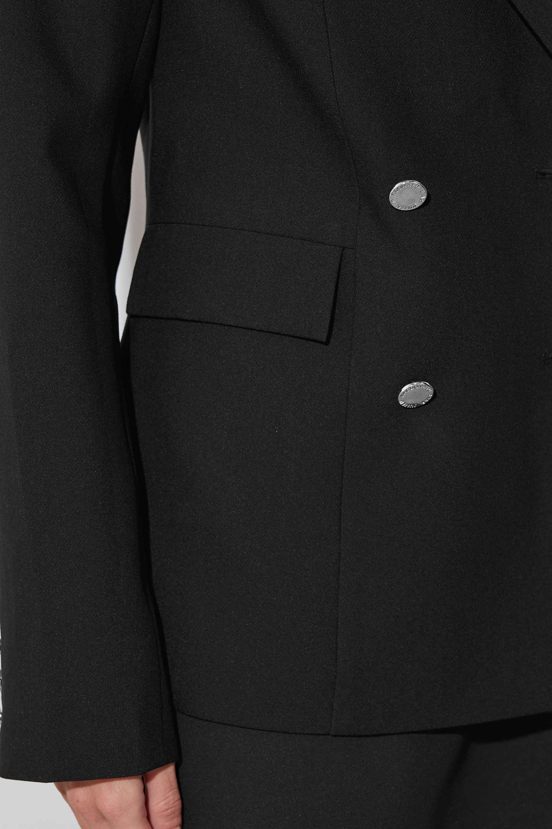 STAR Black Double Breasted Tailored Blazer | StarByJM 5