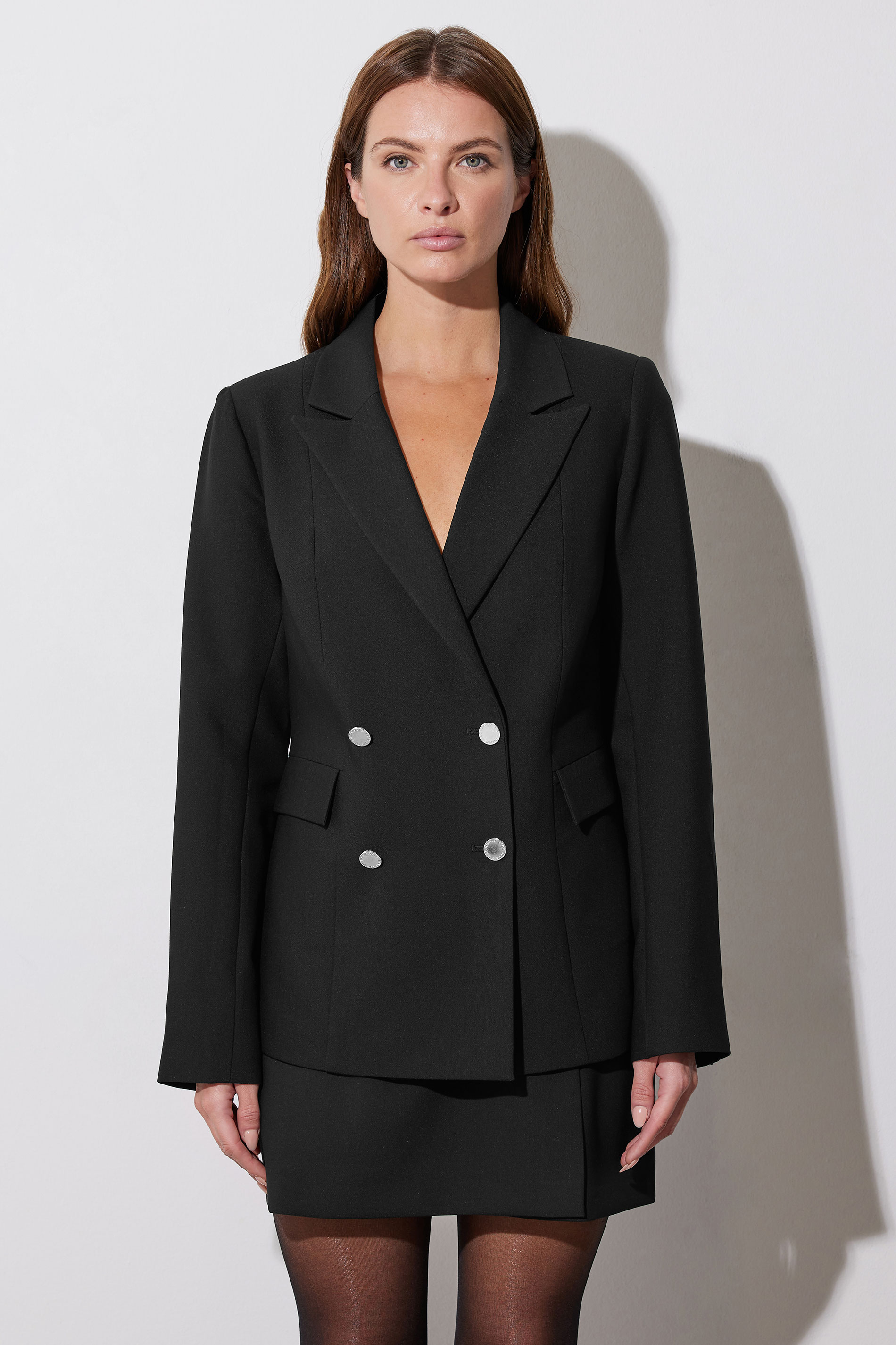 STAR Black Double Breasted Tailored Blazer | StarByJM 3