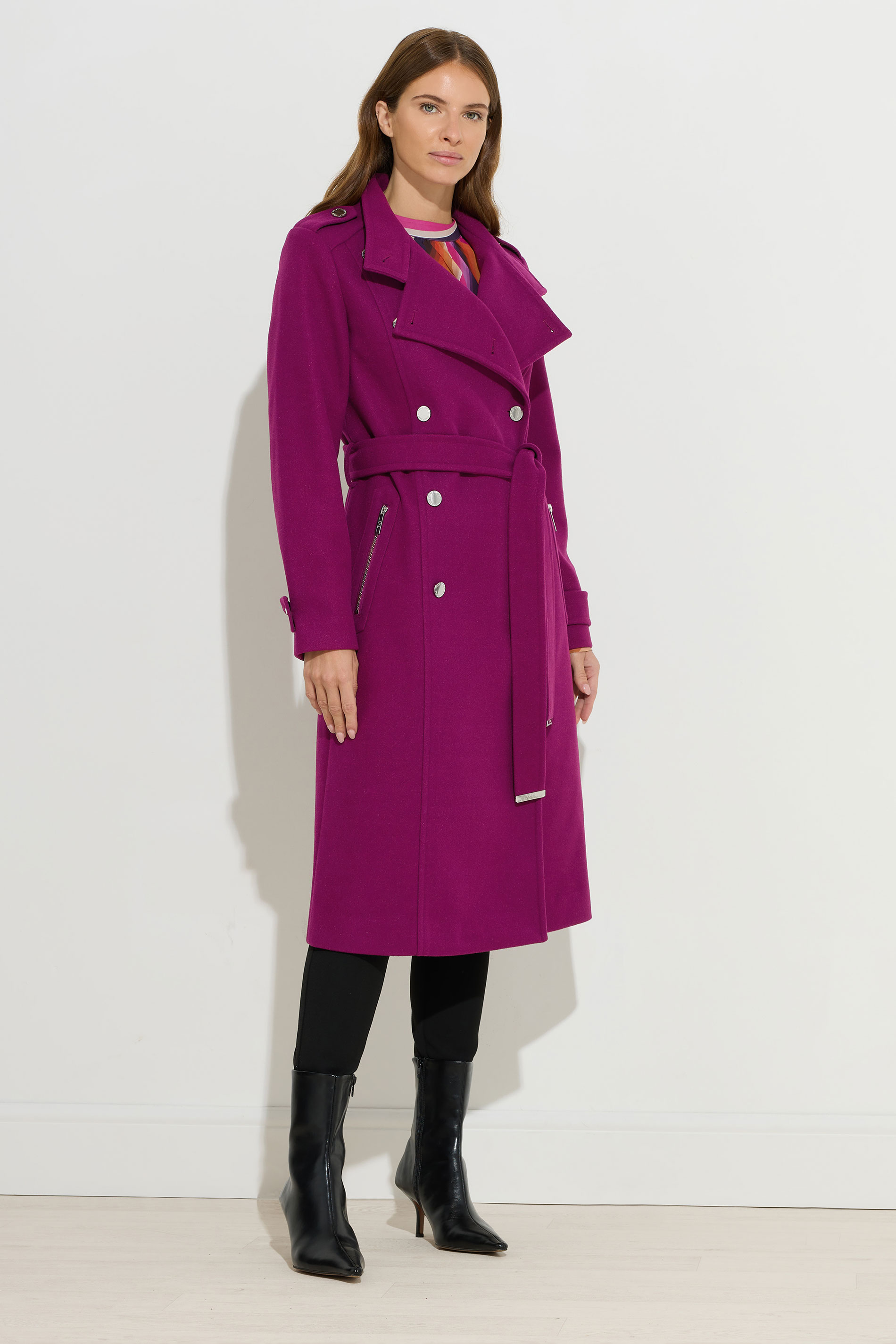 STAR Purple Military Maxi Coat | StarByJM 3