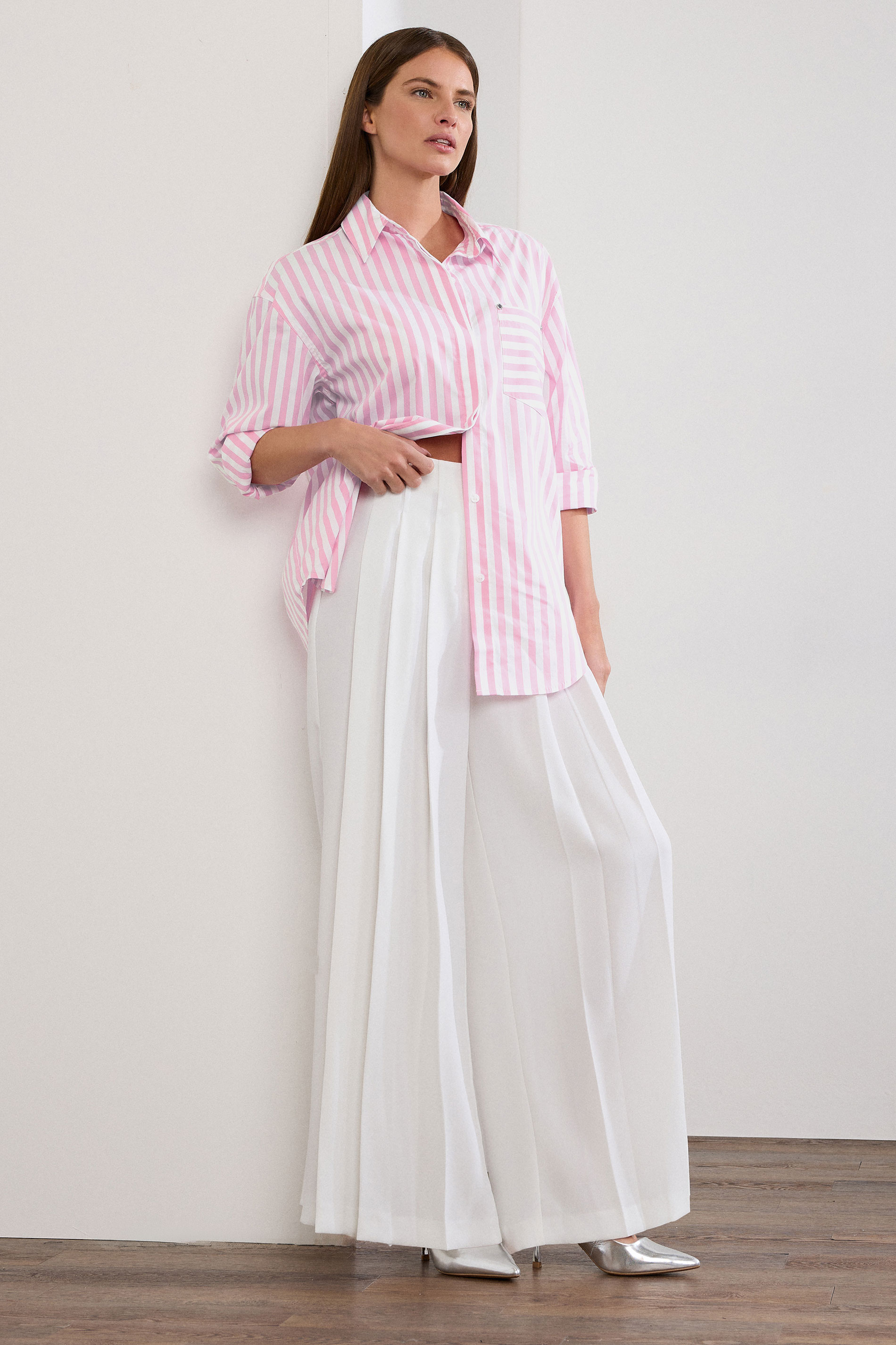 STAR Pink Striped Long Sleeve Shirt | StarByJM 6