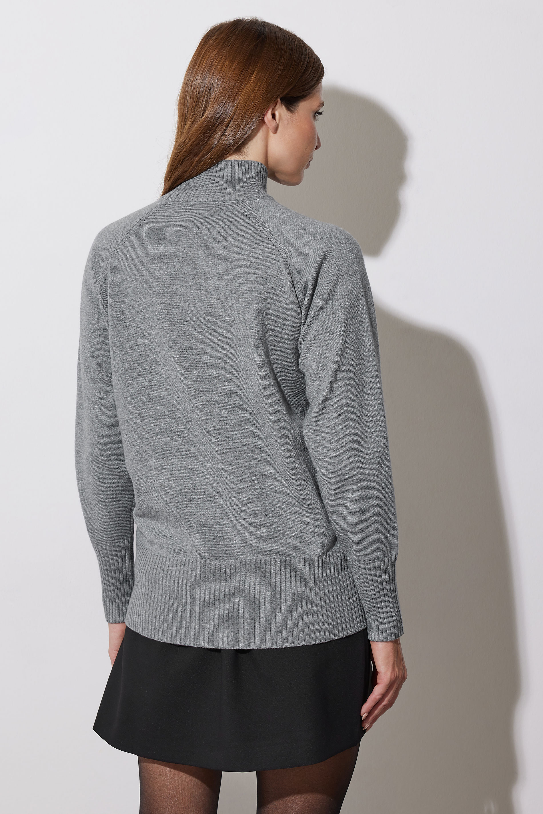 STAR Grey Stud Embellished Raglan Jumper | StarByJM 4