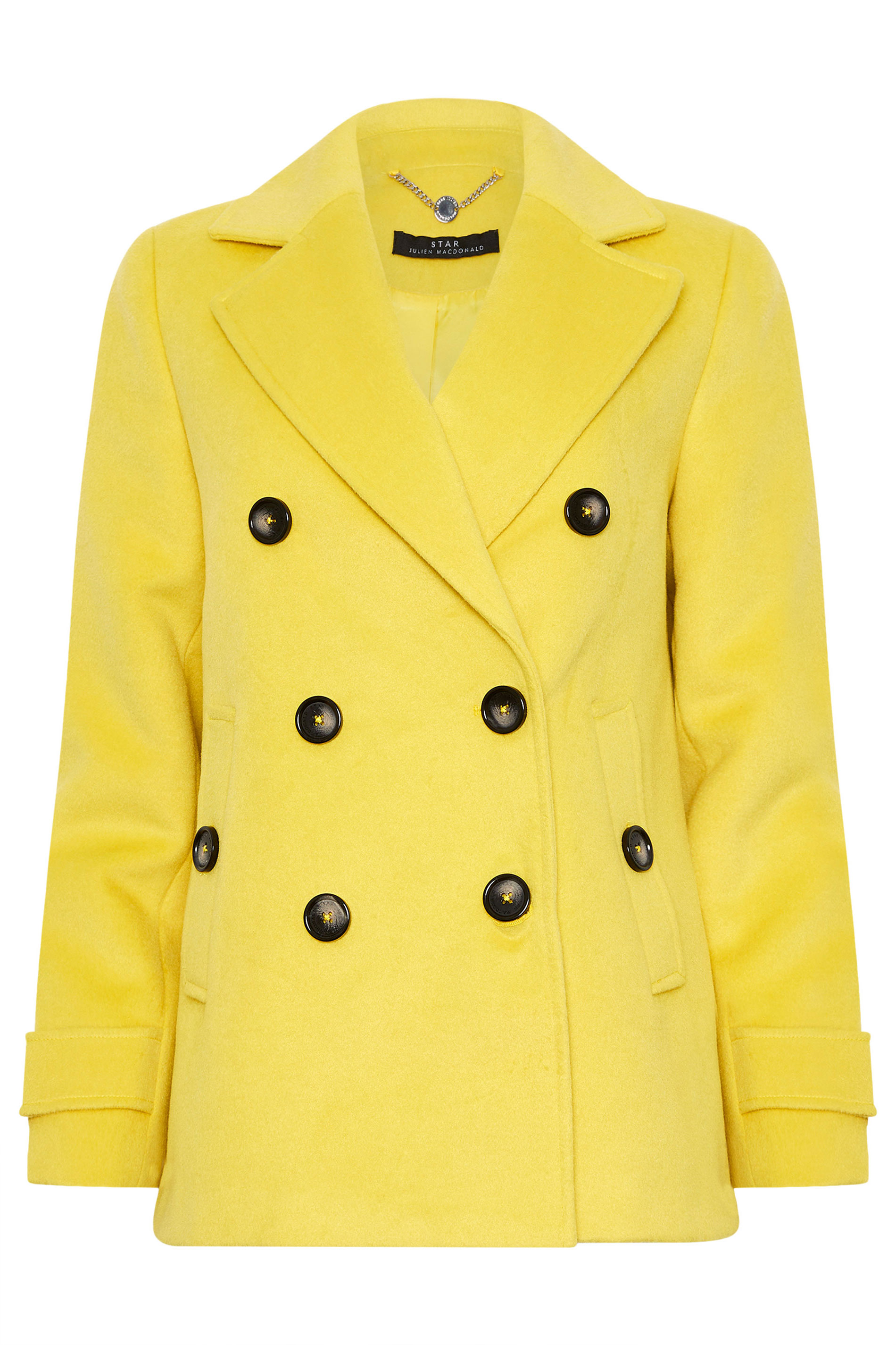 STAR Yellow Button Through Coat | StarByJM 7